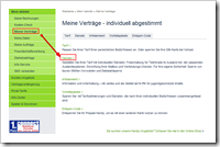 meindebitel zusatzoptionen kündigen